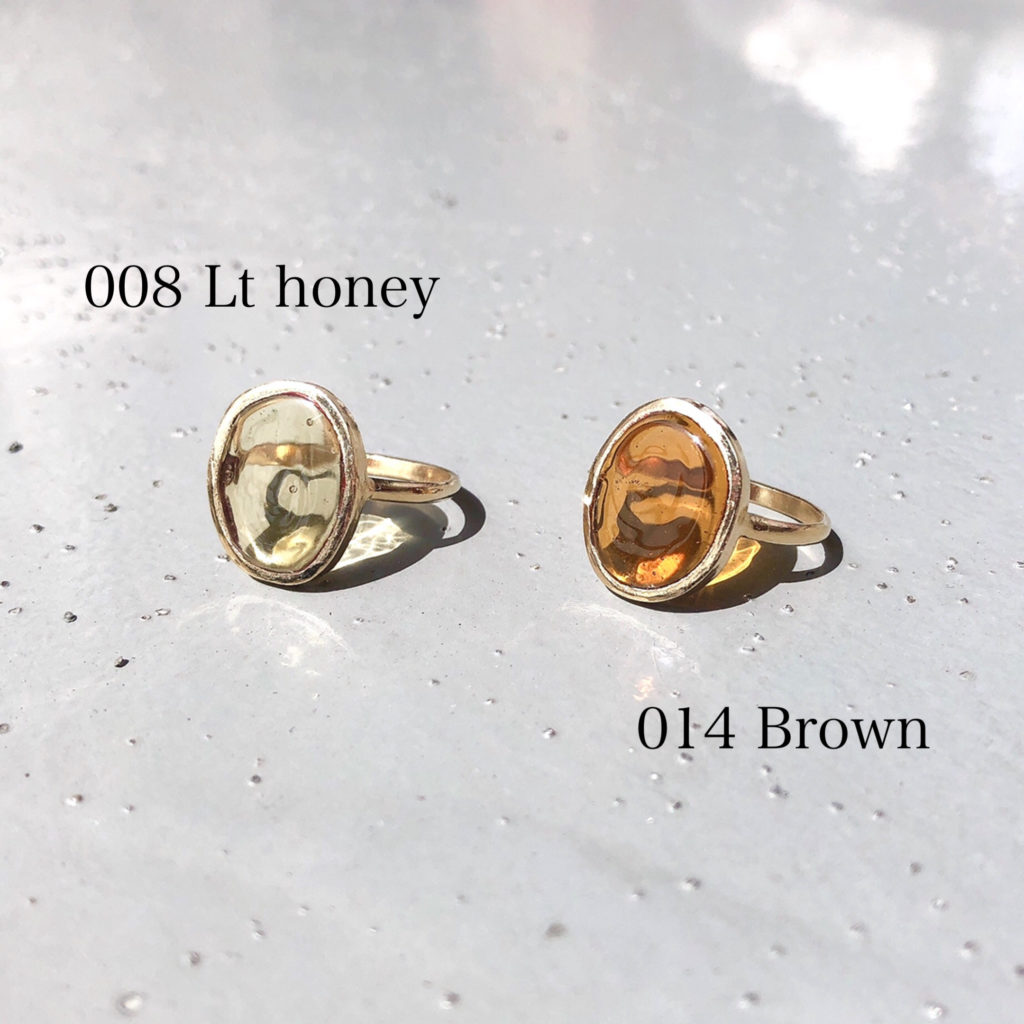 Bigオーバルリング 2色