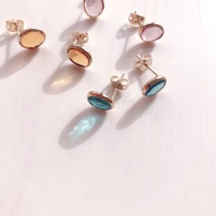 【Elodie Pavie】オーバルピアス/3color