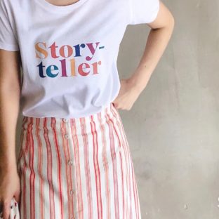脱モノトーン!ソワパリを使った鮮やかコーディネート