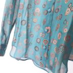 ソワパリ　ネックレス柄シャツ