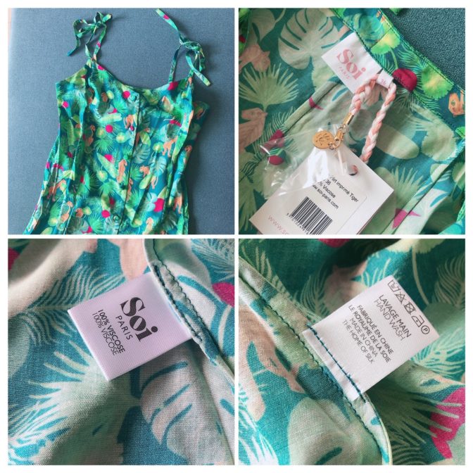 ソワパリ　キャミワンピース