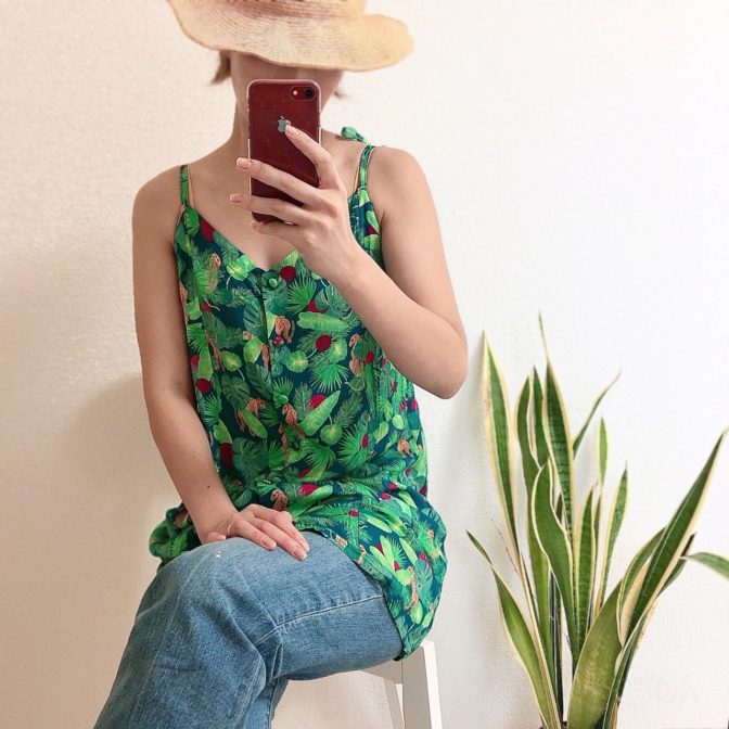 ソワパリ　キャミワンピース