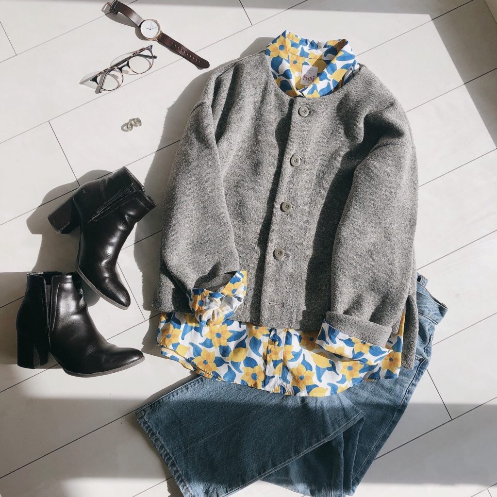 ソワパリ シャツコーデ