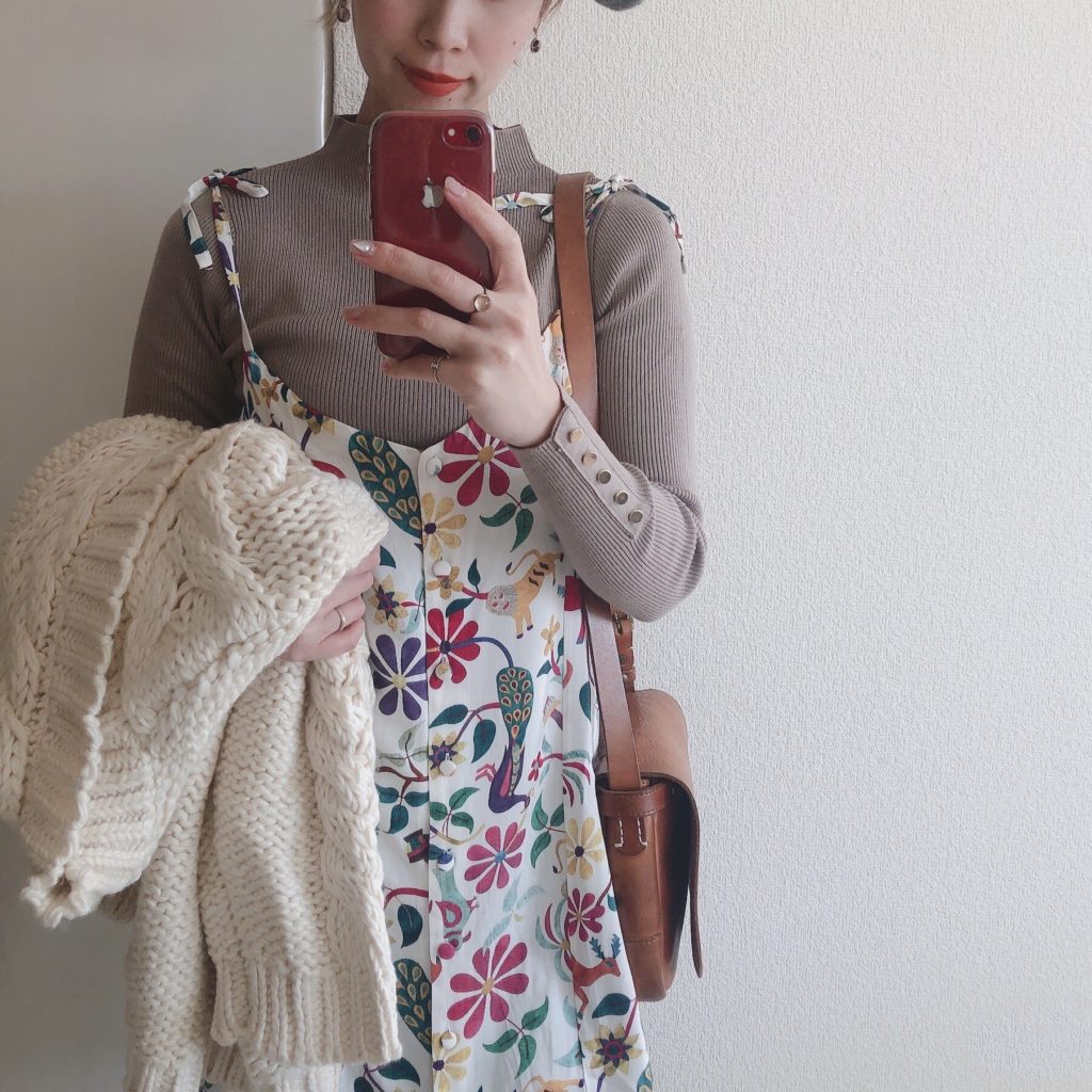 ソワパリ　キャミワンピース