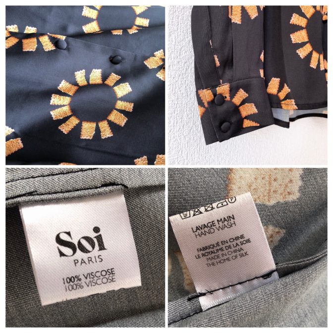 ソワパリ　ブラウス