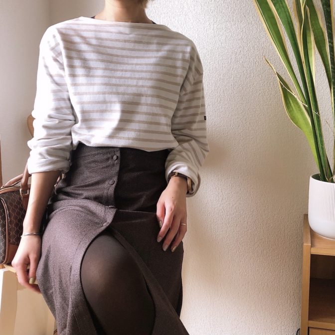 ソワパリ　スカート