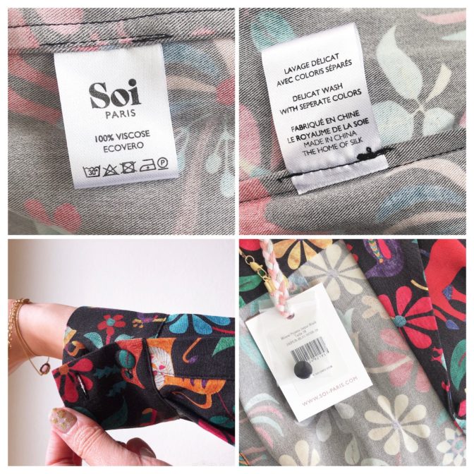 ソワパリ　ブラウス