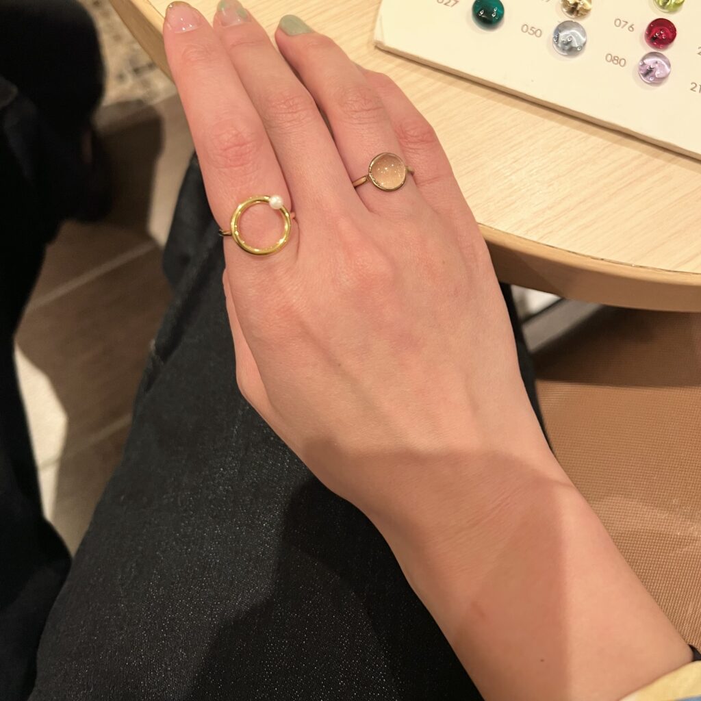 アクセサリー買い付け