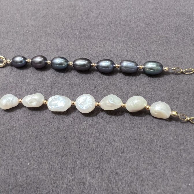 ジゼルべー パールブレスレット