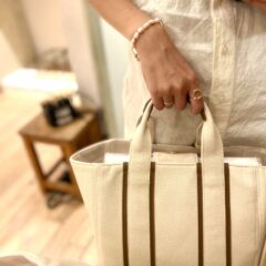 入荷情報！etulのおしゃれキャンバストートバッグ