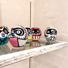 ほっこりしちゃうクレイアートの