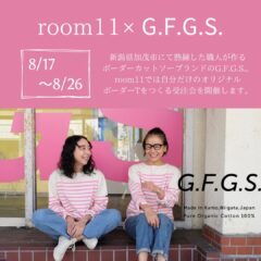 新潟県の職人がつくるカットソーブランドG.F.G.S.