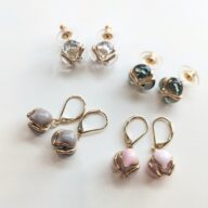 【Elodie Pavie】つぼみピアス