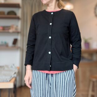 TIGRE BROCANTE(ティグルブロカンテ)クルーネックカーディガン