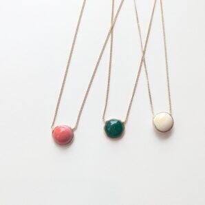 【Elodie Pavie】パスティーユネックレス/3color