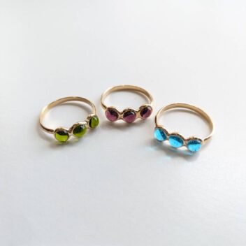 【Elodie Pavie】トロワパスティーユリング/14号