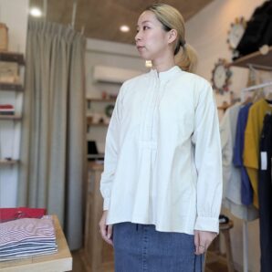 TIGRE BROCANTE(ティグルブロカンテ)フランネルブラウス/2color