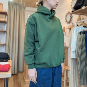 Linen Ya(リネンヤ)裏起毛コットンパーカー