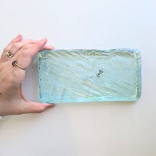 La Soufflerie(ラ･スフルリー)ガラス製トレイ/大サイズ