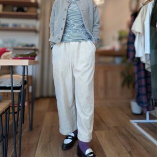Linen Ya(リネンヤ)コーデュロイパンツ/2color