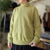 TIGRE BROCANTE(ティグルブロカンテ)リブタートルスウェット/2color