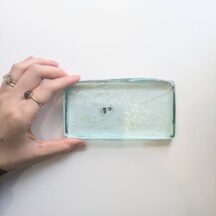 La Soufflerie(ラ･スフルリー)ガラス製トレイ/小サイズ