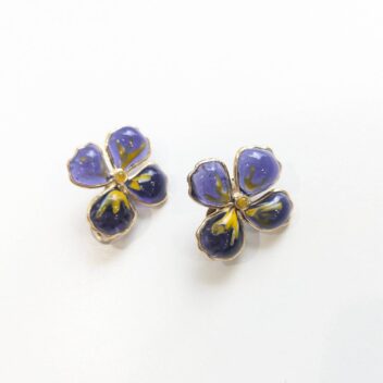 【Elodie Pavie】アイリスイヤリング