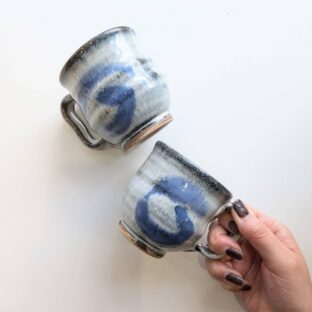 万風窯(まんぷうがま)蔵王土マグカップ/190ml