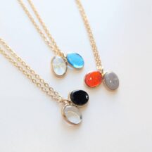 【Elodie Pavie】ツインネックレス/3color