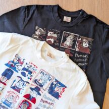 TIGRE BROCANTE(ティグルブロカンテ)ナッティープリントTシャツ/2color